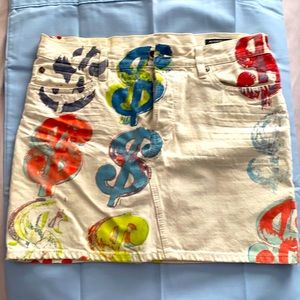 Andy Worhol Limited Edition Jean Skirt